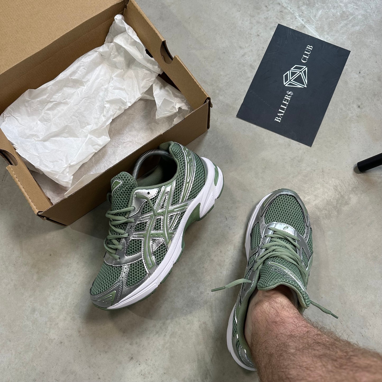 Asics Gel-1130 Swamp Green