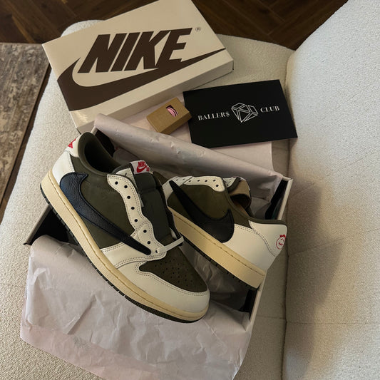 Jordan 1 Low Travis Scott Medium Olive